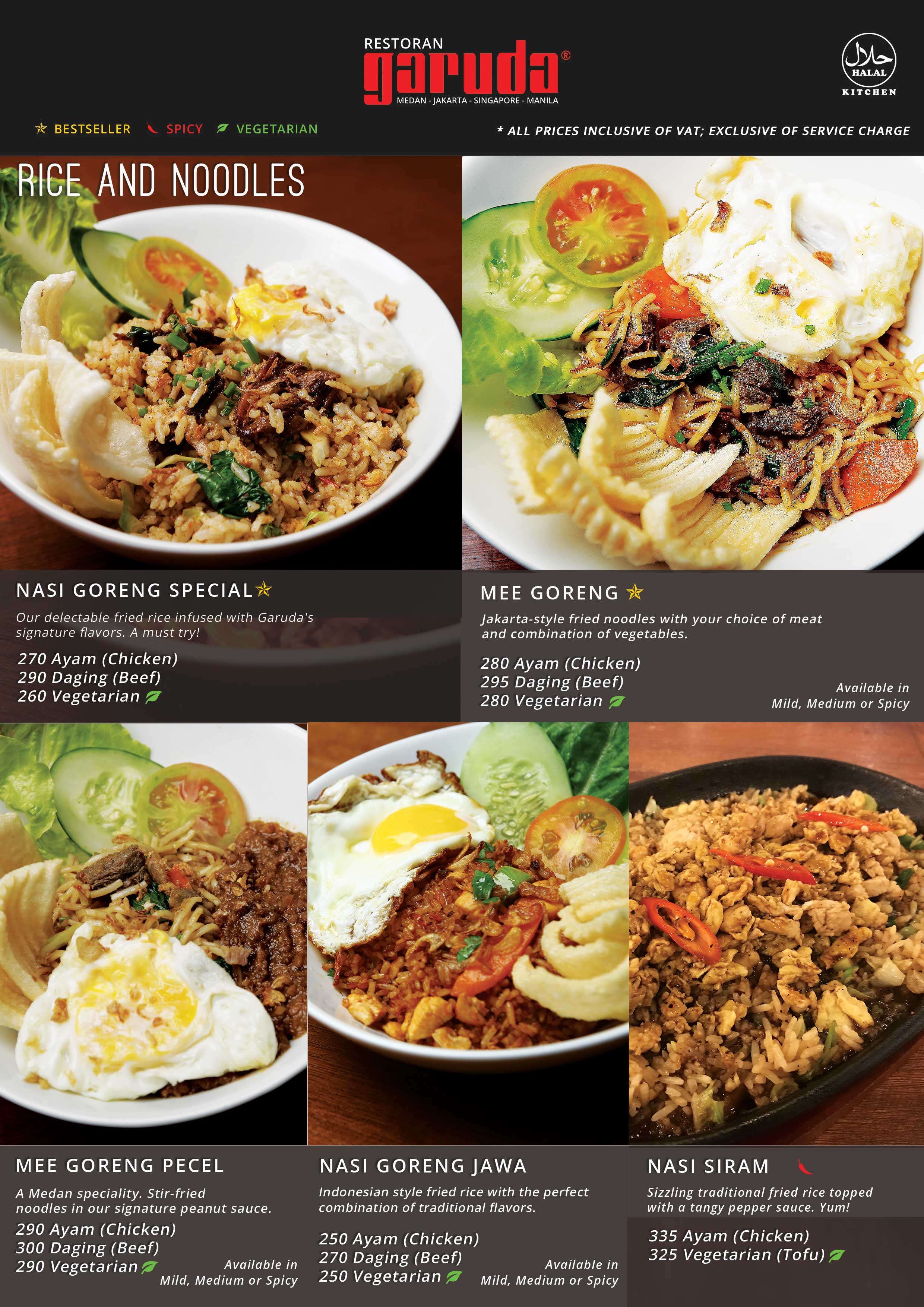 Garuda Rice and Noodles